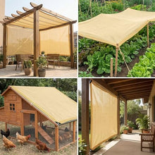 LJTGFHP 90% Shade Cloth 27x36 ft, Breathable HDPE Mesh Sun Shade Tarp for Garden & Greenhouse, UV Resistant Outdoor Shade Fabric with Grommets for Plants, Patio, Yard