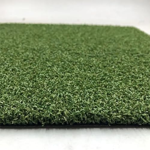 Ottomanson Artificial Turf Golf Hitting Mat Green