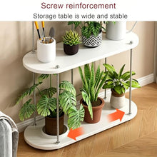 Multi-Tier Plant Stand With Wheels, Bookshelf Style Flower Rack For Living