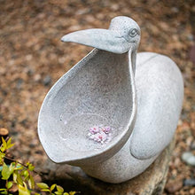 PUPAYA Garden Pelican Sculpture,Wild and Rare Great Waterfowl Figurine,Magnesium Oxide Outdoor Statue for Patio,Lawn,Yard Art Decoration