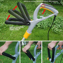 Rotary Mowers 600W Lawn Mower,Adjustable Strimmer Cutting, 29Cm Cutting Width with Auxiliary Handle,Portable Lawn Mower fo. GINOLEI