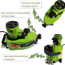 800w Portable Glass Edger,8000 Rpm Electric Trimmer for Stone,Ceramics & Straightround Bevels