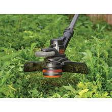 Black+Decker Rasentrimmer AFS Reflex Fadenverlängerung (18V 2,0Ah, 28 cm Schnittbreite, verstellbarer Zweithandgriff, Einzelfaden 9 m/1,6 mm, INKL. Akku und Ladegerät) STC1820PC