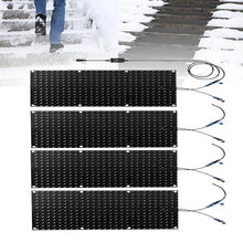 Snow Melting Mats Outdoor, 3 Piece Non Slip Rubber Heated Mat, Heated Snow Melting Walkway Mat, Electric Snow Melting Mats for Winter Snow Removal