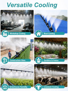 Commercial Greenhouse Livestock Waterparke Cooling Sprinkler System