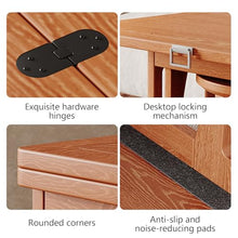 NABOOJ Multifunctional Rolling Side Table, Foldable Dining Table with Lockable Casters, Space Saving Furniture with 4-in-1 Nesting Stool