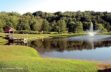 Fawn Lake Fountains 1/2, 3/4, 1 HP Floating Fountains Black