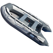 BRIS 9.8 ft Inflatable Boat Dinghy Yacht Tender Fishing Raft Gray/White