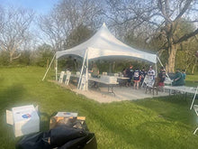 TentandTable 20' x 20' Premium High Peak Frame Party Tent, White Top