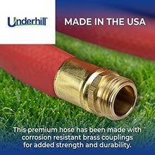Underhill UltraMax Commercial Garden Water Hose Heavy-Duty 1 Inch x 125 ft Green