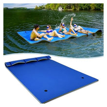 ZDJZMGZ Floating Mat, Foam Water Floating Pad, Foam Pad Floating Mat Water Floating Pad for Outdoor Water Activities, Extra Large Floating Mat(Blue,270 * 183cm)