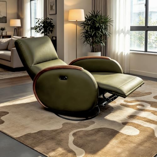 Power Electric Recliner Chairs for Adults with 260° Swivel/Rocker