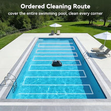 Sat30 Sonar Navigation Pool Vacuum for Inground Above Ground Pools, Climb Stairs Pool Cleaner with 3 Modes, Powerful Suction, Self-Parking, Wall&Waterline Cleaning Pool Robot, Clean Up to 2150 Sq.Ft