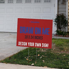 VictoryStore 18” x 24” Corrugated Plastic Blank Yard Signs Red 1000-Pack
