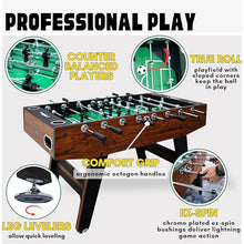 Freetime Fun 56" Adult Foosball Table Green Cabinet