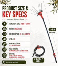 ZHIGUANYUN Handheld Fruit-Picking Tool 600W
