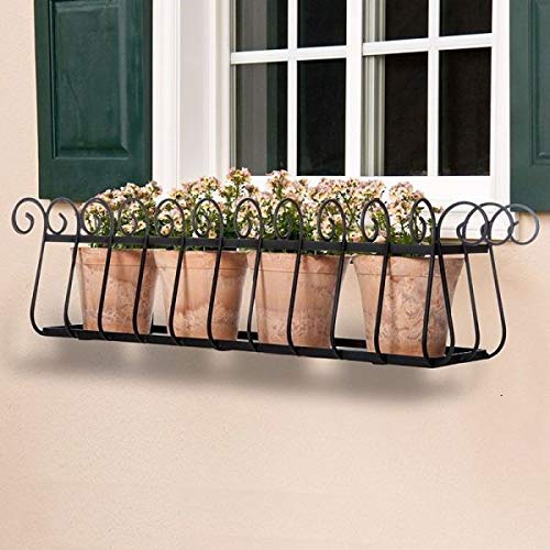 60" Heatherbrook Window Box Cage - Black