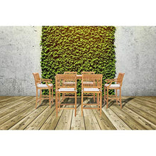 MISC Rectangular Teak Wood Bistro Counter Table 63 X 35 Inch Brown Hand Waxed Weather Resistant