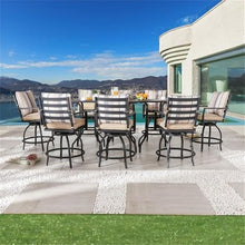 PatioFestival 11-Piece Outdoor Bistro Set Beige