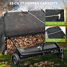 AUTOSAVER88 48" Tow Behind Lawn Sweeper 25 cu. ft Capacity