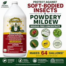 Eliminator Concentrate – Organic Enzyme Insecticide & Miticide – Safe Pest Control for Gardens, Crops, Homes & Pets – Natural Bug Spray for Aphids, Mites, Whiteflies, Flies, Mildew & Fungus