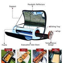 Solar Oven Solar BBQ Cooker Compact Sun Oven 4.5L Large Capacity Camp Stove Portable BBQ Grill for Outdoor Travel Camping Backpacking Family Party