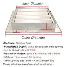 16x24 18x24 24x24 24x28 in Louvered Grille Access Panel for Drywall, Heavy-Duty Ventilation Wall Hole Cover, Outdoor Plumbing Inspection Door(550x750mm(22x30in))