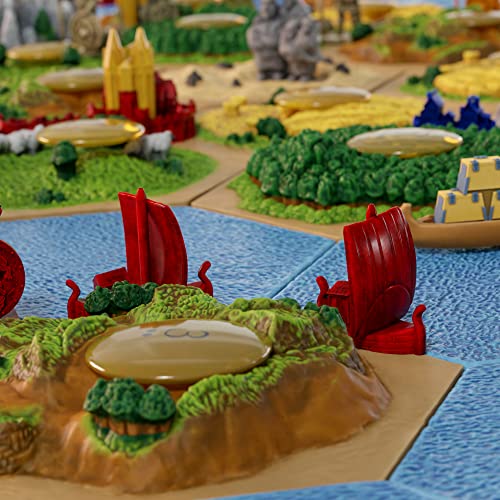 CATAN 3D Seafarers & Cities Knights Expansion Multicolor