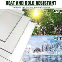 Polycarbonate Sheets All-Weather Outdoor Greenhouse Covering, Plastic Roofing Sheets Rainproof Insulation Protection(1.56x1460m)