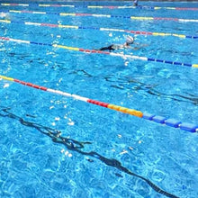 Swimming Pool LNNW Safety Rope with Floats Swimming Lane Divider Rope, Beach Accessory Safety Float Line for Inground Water Park