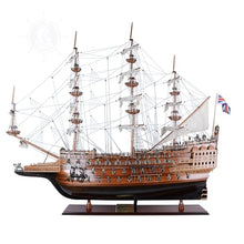 Old Modern Handicrafts Sovereign of The Seas Ship Model Natural Wood