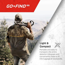 MINELAB GO-FIND 66 High-Power, Ultra-Light, Professional Handheld Metal Detector Bundle for Adults with 10" Waterproof Coil, Advanced PRO-FIND 15 Pinpointer & Carry Bag