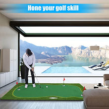 BOBURN Golf Putting Green Mat 5x10FT Green