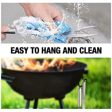 SDVantage BBQ Grill Accessories, Grill Utensils Set, 10PcsStainless Steel BBQ Tools Set for Men & Women Grilling Accessories Camping Backyard Barbecue