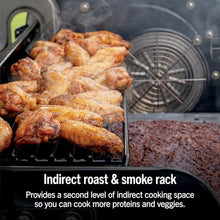 Ninja FlexFlame Grill & Smoker, Electric & Propane, 5-in-1, Green, PG301GN