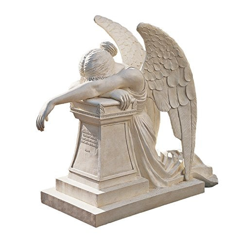 Design Toscano Angel of Grief Monument Statue: Estate