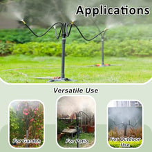 ERRULAN Multi-Use Outdoor Heat Relief Standing Misting System Kit