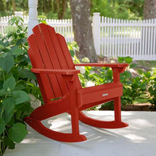 highwood Classic Westport Adirondack Rocking Chair, Rustic Red