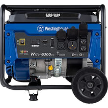 Westinghouse 6600 Peak Watt Home Backup Portable Generator, Transfer Switch Ready 30A Outlet, RV Ready 30A Outlet, Gas Powered, CO Sensor
