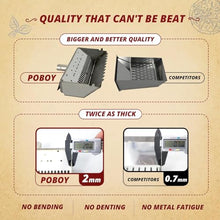 Smokin' PoBoy Stand-Alone Wood-Fired Pellet Pizza Oven, Portable Outdoor Oven, Stainless Steel ~ Apple Flavored Pellets Included!