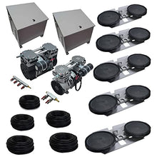 Pro Aeration System with Cabinet - 1/2 HP & 1 HP Pond Aerator Pumps