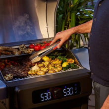 Current® Model G Dual Zone Smart Electric Grill, Moon Dust