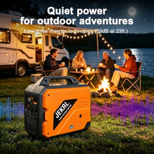 JEKAL 3800W Quiet Portable Inverter Generator, Gas Generator for RV Camping