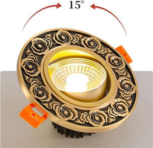 SoOSSN Round Brushed Brass Downlight,9-Pack LED Recessed Light Fixtures Ceiling Lights, Dimmable Recessed Lighting(Tri Color dimming,10W)