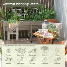 VegTrug Wall Hugger, Grey Wash, Medium 1.8m - Cedar Wood Raised Garden Bed -Outdoor Space-Saving Vegetable and Herb Planter Box for Balcony, Patio, Courtyard Gardening