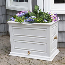 Good Ideas Savannah Colonial Style 42 Gallon Rain Saver Barrel with Planter and Brass Spigots Light Gray 4 Pack