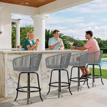 YITAHOME Patio Bar Stools Set of 4