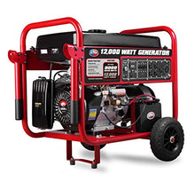 12,000 Watt Generator Gasoline Powered, JD Engine Electric Start Portable Wheel Kit