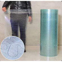 PHLEPS Clear Acrylic Plastic Sheet Polycarbonate Roofing Sheet - Outdoor Greenhouse Covering - Strong Impact and Shatterproof - All-Weather - Easy to Bend & Cut - Canopy Awning Covering(1.2x18m)