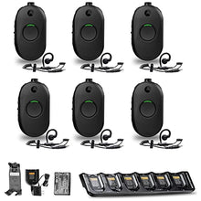 Motorola Solutions 6 x CLP1010e 1-Channel 2-Way UHF Business Radio with Multi-Unit Charger Black